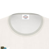 Gather Cream & Gray Womens T-Shirt