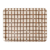 Milk Chocolate Modern Plaid Tray