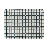 Midnight Modern Plaid Tray