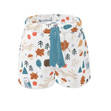 Woodland Friends Womans Pajama Shorts