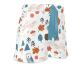 Woodland Friends Womans Pajama Shorts