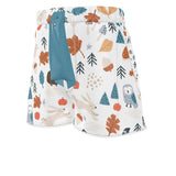 Woodland Friends Womans Pajama Shorts