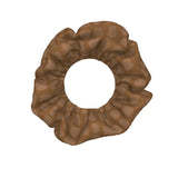 Lux Milk Chocolate Squares Silk Scrunchie 3-Pack