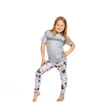 Misty Morning Bloom Kid's Leggings