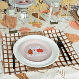 Milk Chocolate Modern Plaid Tray