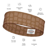 Milk Chocolate Squares Headband