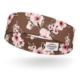 Dark Chocolate Cherry Blossom Headband