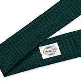 Dark Green Green Squares Headband