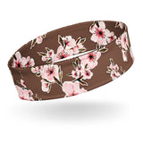 Dark Chocolate Cherry Blossom Headband