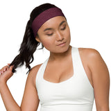 Mulberry Squares Headband