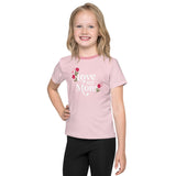 Love My Mom Kids (Poly Blend) Crew Neck T-Shirt