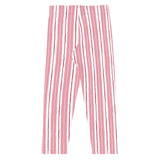 Peony Stripe Kid's Leggings