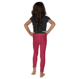 Viva Magenta Squares Kid's Leggings