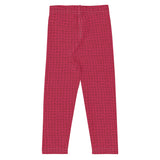 Viva Magenta Squares Kid's Leggings