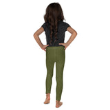 Olive Squares Kid's Leggings