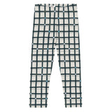 Midnight Modern Plaid Kid's Leggings