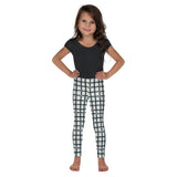 Midnight Modern Plaid Kid's Leggings