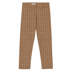 Milk Chocolate Squares Kid's Leggings