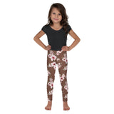 Dark Chocolate Cherry Blossom Kid's Leggings