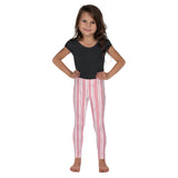 Peony Stripe Kid's Leggings