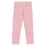 Pink Squares Kid's Leggings