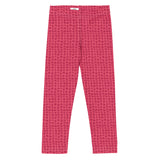 Rose Squares Kid's Leggings