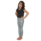 Midnight Modern Plaid Kid's Leggings