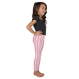 Peony Stripe Kid's Leggings