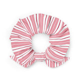 Peony Stripe Recycled Scrunchie