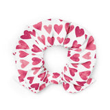 Hearts Recycled Scrunchie