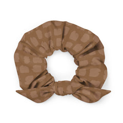 Milk Chocolate Squares Recycled Scrunchie