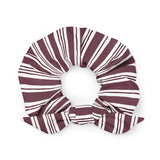 Mulberry Stripe Recycled Scrunchie