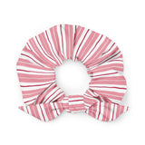 Peony Stripe Recycled Scrunchie