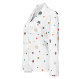 Sketchbook Dots Women’s Long Sleeve Pajama Top