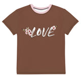 Love Youth (Poly Blend) Crew Neck T-Shirt