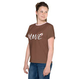 Love Youth (Poly Blend) Crew Neck T-Shirt