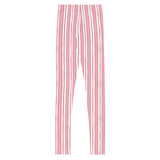 Peony Stripe Youth Leggings