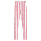 Peony Stripe Youth Leggings