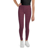 Mulberry Squares Youth Leggings