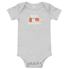 Big Pumpkin Baby Short Sleeve Onesie