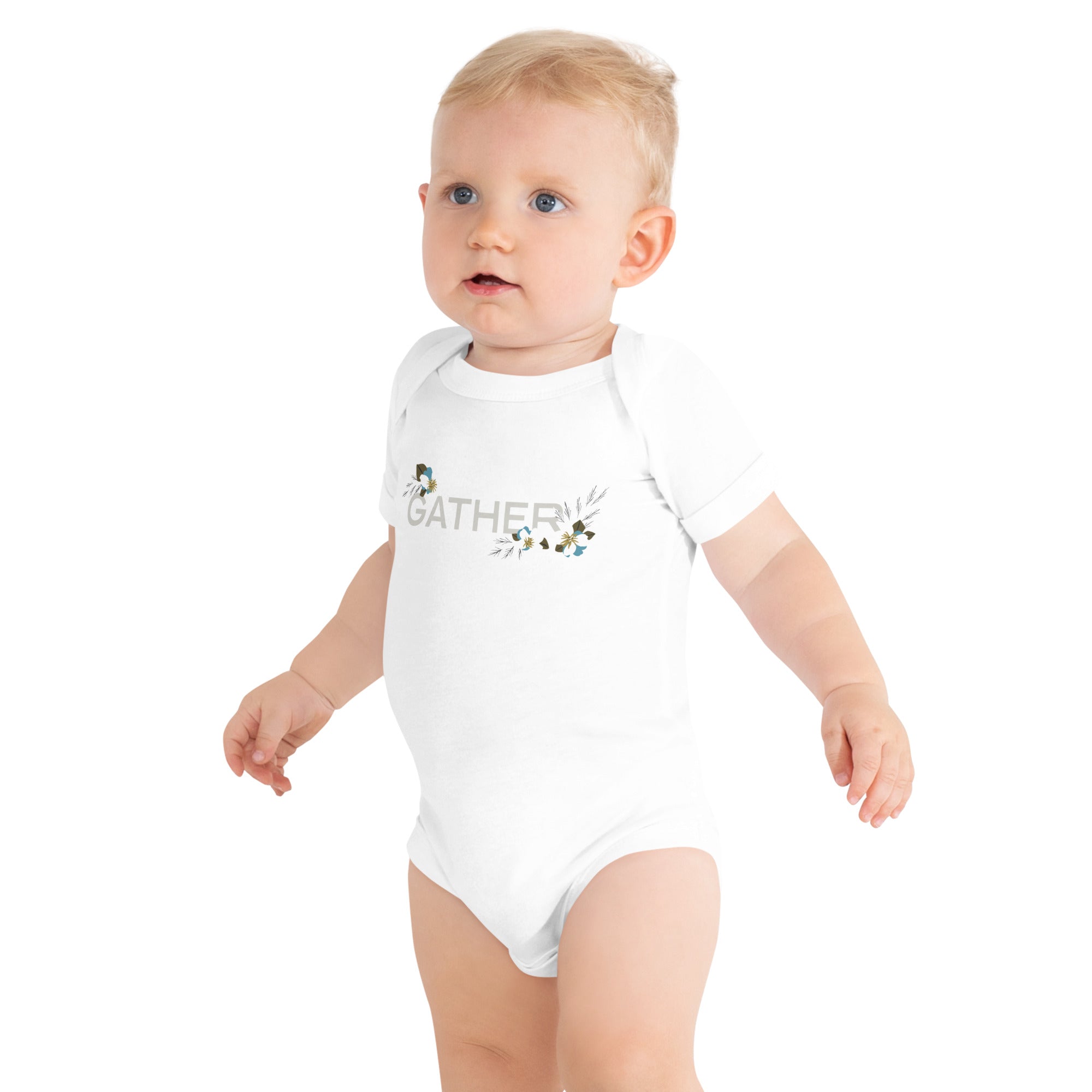 Gather Baby Short Sleeve One Piece