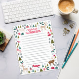 Wish List for Santa Notepad (11″×8.5″)