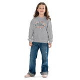 Happy Thanksgiving Woodland Youth Crewneck Sweatshirt