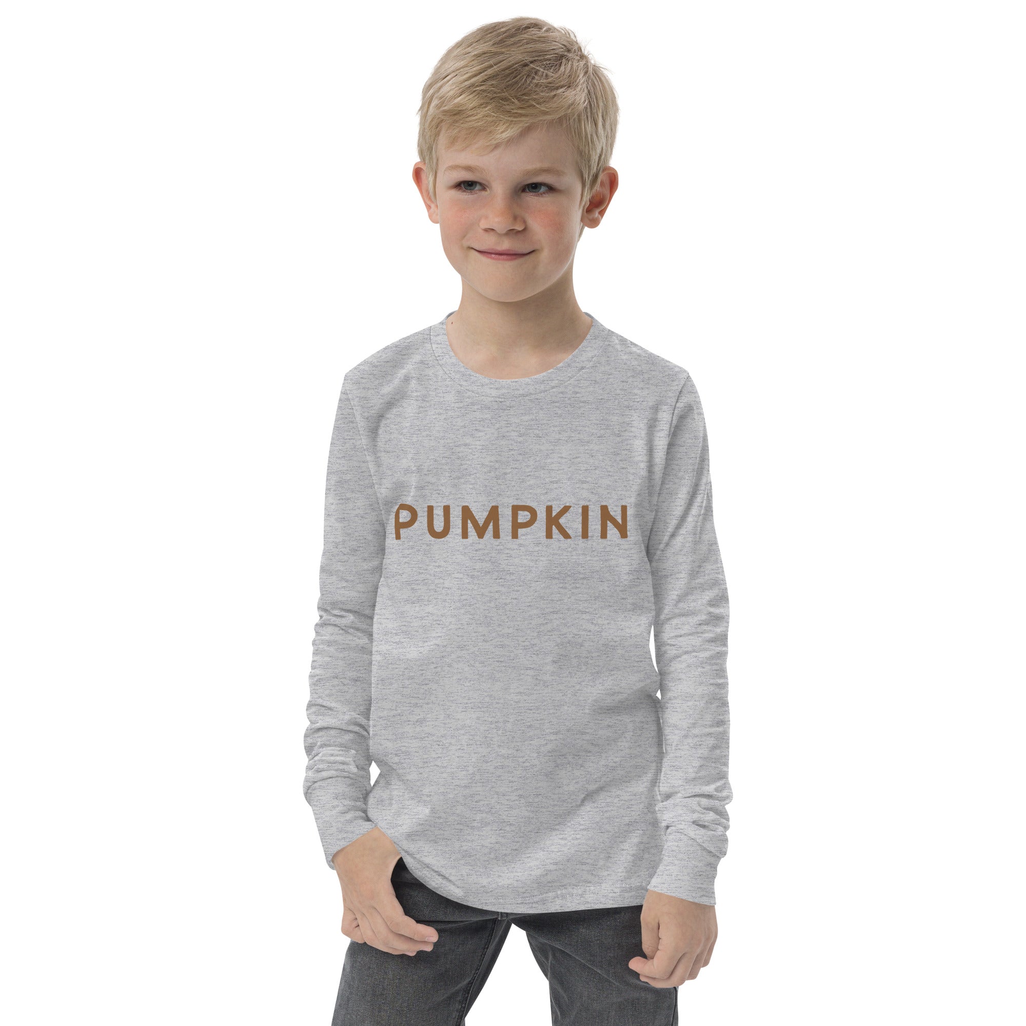 Pumpkin Youth Long Sleeve Tee