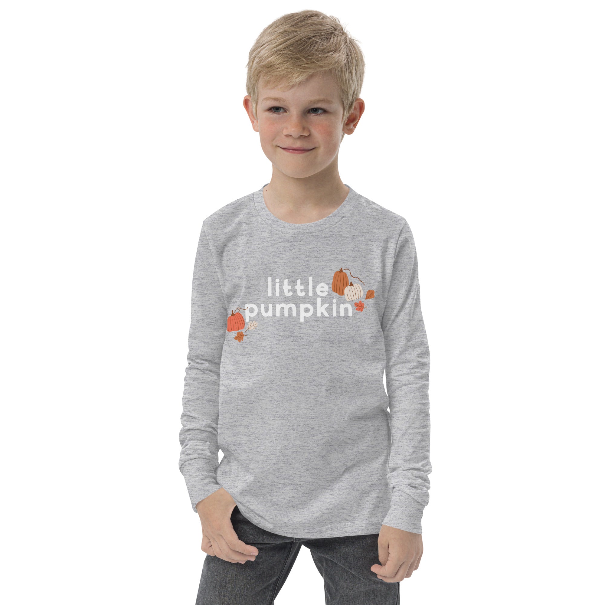 Little Pumpkin Youth Long Sleeve Tee