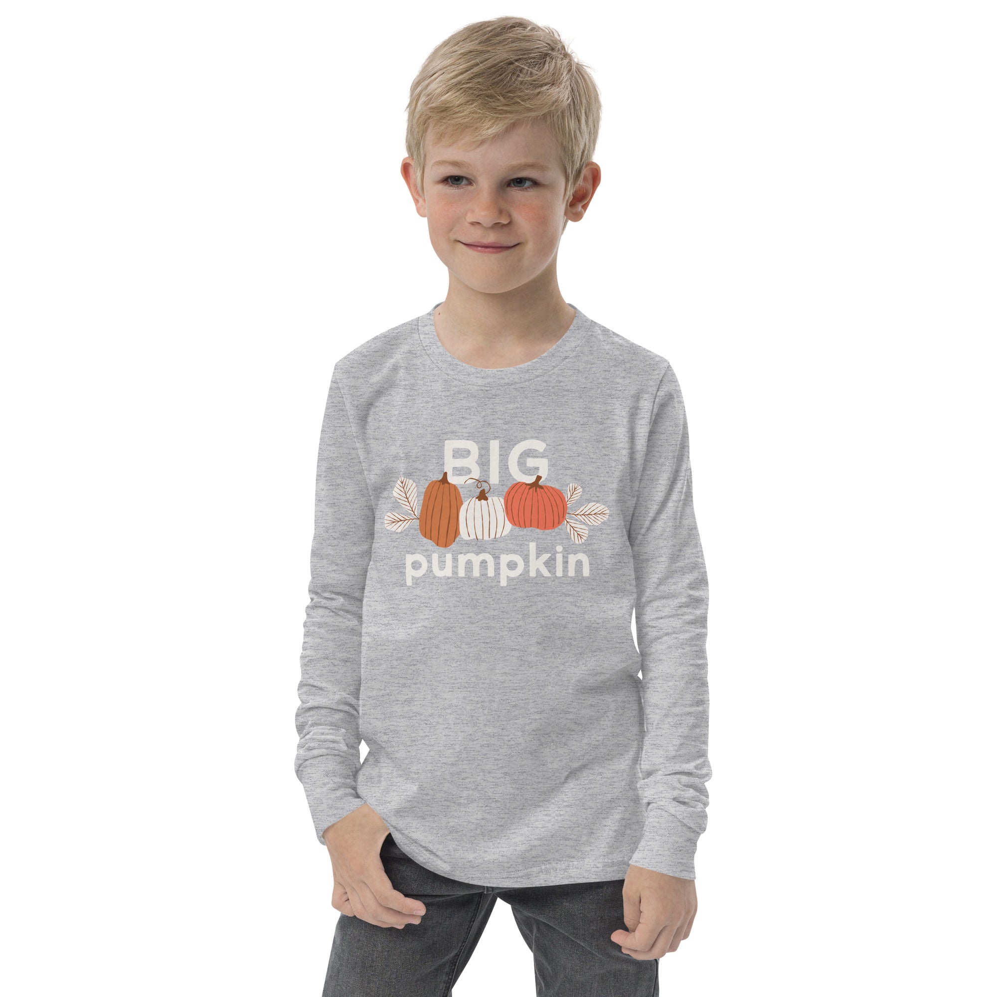 Big Pumpkin Youth Long Sleeve Tee