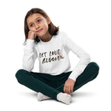 Let Love Bloom Youth Long Sleeve Tee