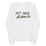 Let Love Bloom Youth Long Sleeve Tee