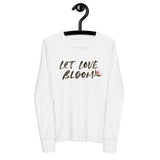 Let Love Bloom Youth Long Sleeve Tee