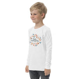 Happy Thanksgiving Woodland Friends Youth Long Sleeve Tee